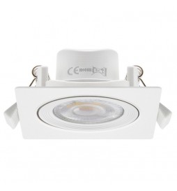LED Strahler Downlight  Schwenkbar Quadratisch 7W  45º