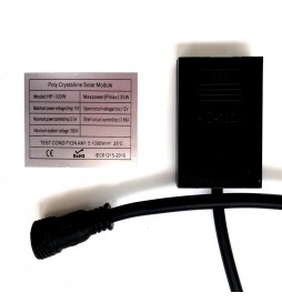 ECO SOLAR 100W LED Straßenleuchte SANAN Programmierbar