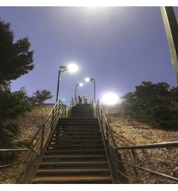 ECO SOLAR 60W LED Straßenleuchte SANAN Programmierbar