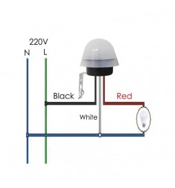 Außenlichtsensor IP20