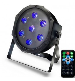 Strahler PAR 28W DMX LIGHT UV - ULTRAVIOLET - mit Fernbedienung