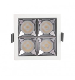 Einbauleuchte LED-Strahler  20W  OSRAM chip 18º UGR17 140lm/W