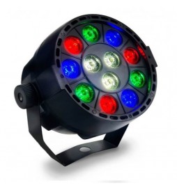 Strahler Mini PAR LED 36W MONTANA RGB + Weiß - DMX