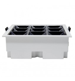Einbauleuchte LED-Strahler  40W  OSRAM chip 18º UGR17 140lm/W