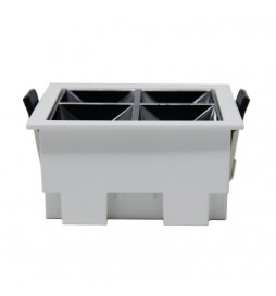 Einbauleuchte LED-Strahler  20W  OSRAM chip 18º UGR17 140lm/W