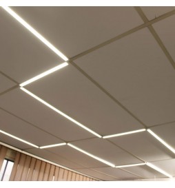 LED  Linearstrahler 28W - HALLE DYNAMICS - UGR19 - für technische Decken - Pack 2 Stück
