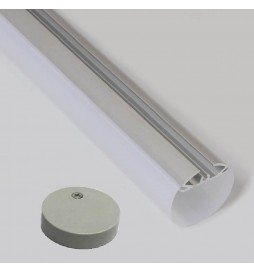 Aluminium Profil Modell TUBE - 2 Meter