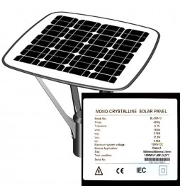 LED Straßenleuchte  SOLAR 20W MAILAND Philips Driver Programmierbar SMD5050 240Lm/W