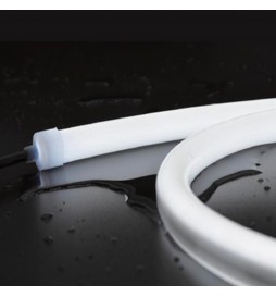 LED Neon Flex Lichtschlauchrolle RUND 220V 25m 16mm  - 9,6W/m - 3000K-4000K-6000K