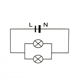 Vertiefte LED Leuchte Wand 3W IP65