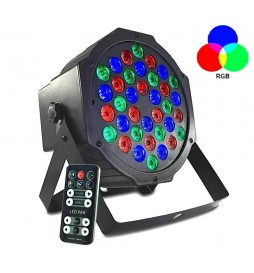 Strahler PAR 36W LED DMX  synchronisiert MONTANA