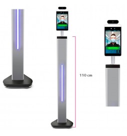Zugangskontrollmodul mit Gesichtserkennung und Goodview-Bodentemperaturmessung