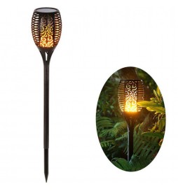 Solar-LED-Fackel mit...