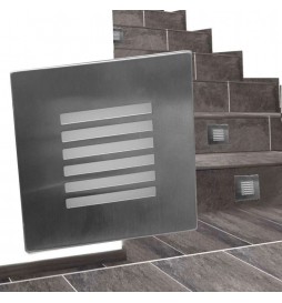 Vertiefte LED Leuchte Wand 3W IP65