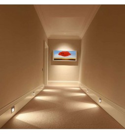 Vertiefte LED Leuchte Wand 3W IP65