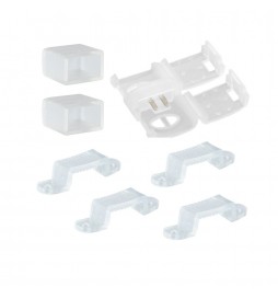Stecker und Kupplung Typ I für 220V-LED-Streifen - einfarbig - 12mm