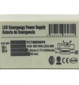 Notbatterie für LED-Leuchte - Max.50W