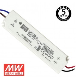 Netzteil  PROFESSIONELLE 5V 25W 5A - MEAN WELL - IP67 - TÜV
