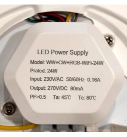 Plafoniera a LED 24W SMART RGB+CCT - Dimmerabile