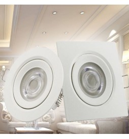 LED Strahler Downlight Schwenkbar quadratisch Weiß 7W - CCT