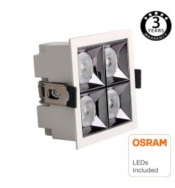 Einbauleuchte LED-Strahler  20W  OSRAM chip 18º UGR17 140lm/W