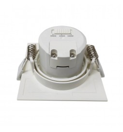 LED Strahler Downlight Schwenkbar quadratisch Weiß 7W - CCT