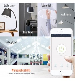 LED-Glühbirne 7W SMART Wifi RGB+CCT-Filament - A60 Dimmbar - E27