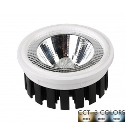 AR111 20W LED Lampe 60º CRI +90 - AUSGEWÄHLTE FARBE - CCT