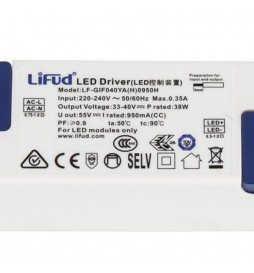 Treiber für LED Beleuchtung 40W 950mA- No Flick- 5 Jahre Garantie