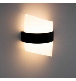 LED Wandleuchte Außenbereich GOTHENBURG GRAU für E27 Lampen IP44