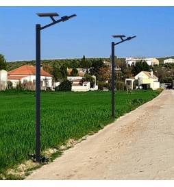 ECO SOLAR 100W LED Straßenleuchte SANAN Programmierbar