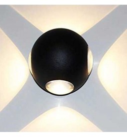 LED Wandleuchte Außenbereich GOTHENBURG GRAU für E27 Lampen IP44