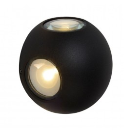 LED Wandleuchte Außenbereich GOTHENBURG GRAU für E27 Lampen IP44