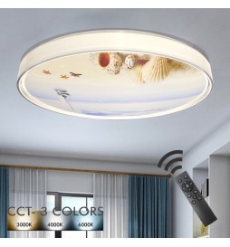 LED Deckenleuchte 36W OULU- Dimmbar - CCT + Fernbedienung