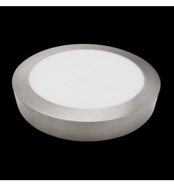 Kreisförmige Deckenfläche Silber Rahmen 15W LED - CCT