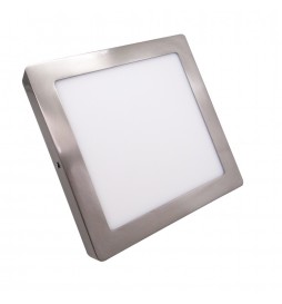 LED Deckenleuchte 20W- Quadratischer Edelstahl - CCT - OSRAM CHIP DURIS E 2835
