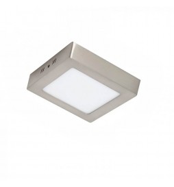 LED-Downlight quadratisch 8W, Edelstahl, CCT- OSRAM CHIP DURIS E 2835