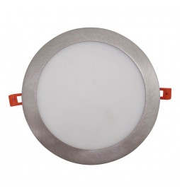 LED Einbauleuchte Rund 20W Silber Rahmen - CCT- OSRAM CHIP DURIS E 2835