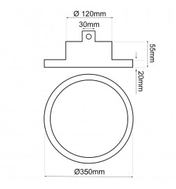 LED Hallenstrahler 200W UFO OSRAM Chip