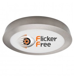 Kreisförmige Deckenfläche Silber Rahmen 20W LED  - CCT
