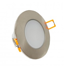 LED Einbaustrahler  5W Nickel - IP65 - Nasse Bereiche