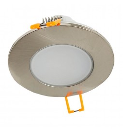 LED Einbaustrahler  5W Nickel - IP65 - Nasse Bereiche