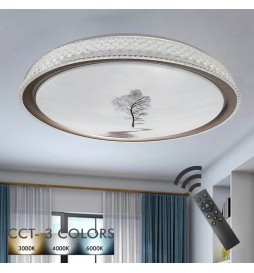 LED Deckenleuchte 36W OULU- Dimmbar - CCT + Fernbedienung