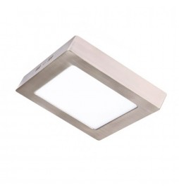 LED Deckenleuchte 15W- Quadratischer Edelstahl - CCT - OSRAM CHIP DURIS E 2835