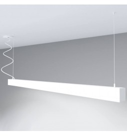 Linearlampe Pendelleuchte - MÜNCHEN WEISS - 0,5 m - 1 m - 1,5 m - 2 m - IP20