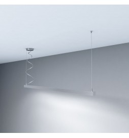 Linearlampe Pendelleuchte - MÜNCHEN MINI SILBER - 0,5 m - 1 m - 1,5 m - 2 m - IP54