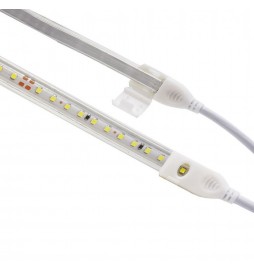 LED-Streifen 10W Dimmbar 220V AC SMD 2835 120 LED/m Warmweiß IP65 - 10mm