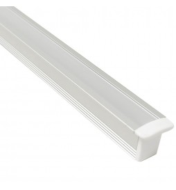 Integrierte LED-Linearleiste - Einbau - PHILADELPHIA - SILBER -24V- 0,5m - 1m - 1,5m - 2m