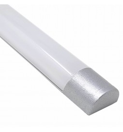 Integrierte LED-Linearleiste - Oberfläche - TENNESEE - SILBER -24V- 0,5m - 1m - 1,5m - 2m