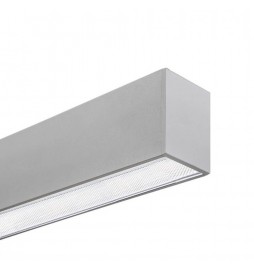 Lineare LED - Deckenaufbauleuchte - MÜNCHEN MINI SILBER - 0,5 m - 1 m - 1,5 m - 2 m - IP54